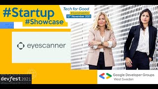 Eyescanner at Startup Showcase - DevFest 2021