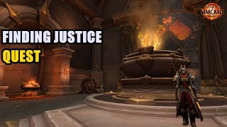 Finding Justice Quest WoW