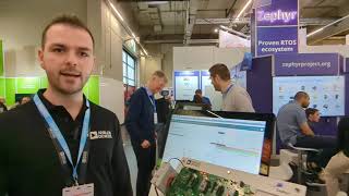 Analog Devices long distance Ethernet solution | Zephyr Project Showcase at Embedded World 2024