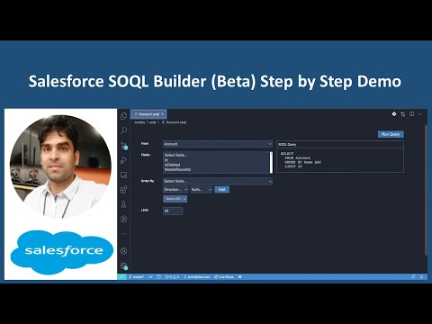 Salesforce SOQL Builder (Beta) Step by Step Demo on VS Code