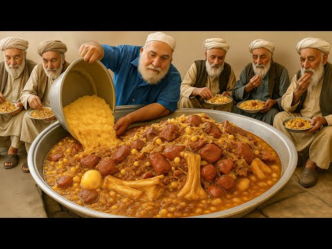 100 KG Unique Afghan Kabuli Pulao | Traditional Pulao | Street food