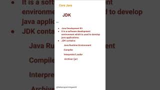 Java | JDK (03) #corejava #jdk