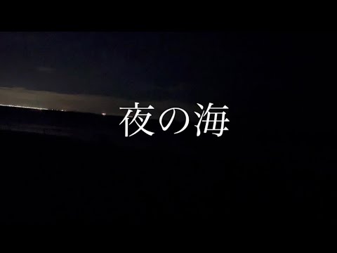 夜の海