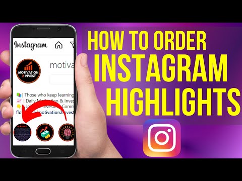 How to Change the Order of Instagram Highlights in 2022? + Bonus Highlight Cover images