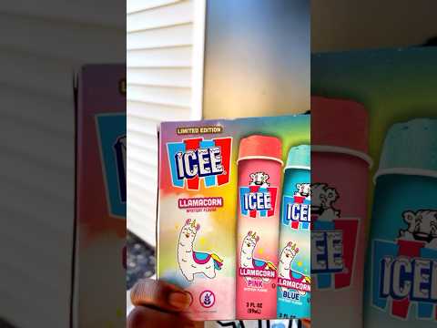 Limited Edition Icee Mystery flavors‼️ #new #icee #snacks #cool #cold #shorts #mystery #pink #blue