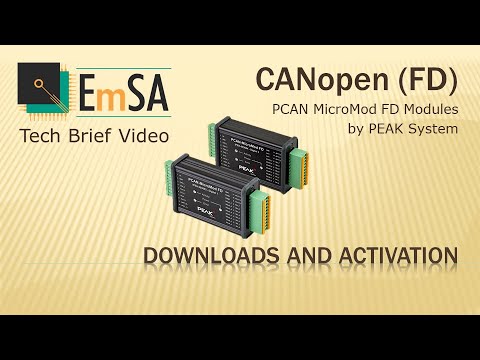 PCAN MicroMod FD: CANopen (FD) Activation