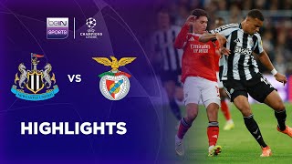 Newcastle United 3-0 Benfica | Champions League 25/26 Match Highlights