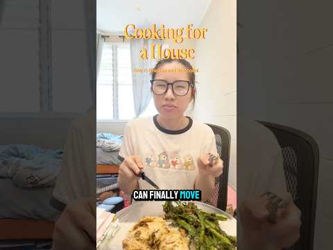 Day 7: Dill Butter Chicken and Broccolini | COOKING FOR A HOUSE #recipe