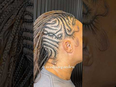 Love this BoHawk ? 😍🔥💣#braidedmohawk #bohobraids #feedinbraids #braids #hairstyle