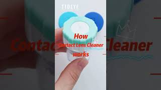 #HowTo Clean Your #ContactLenses with the Cleaner?🤨 Check more details in the description box