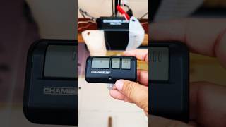 SIMPLE way to set Chamberlain remote to a purple-learner-button garage opener