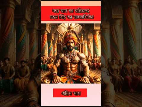 पन्ना धाय का बलिदान: उदय सिंह का राज्याभिषेक