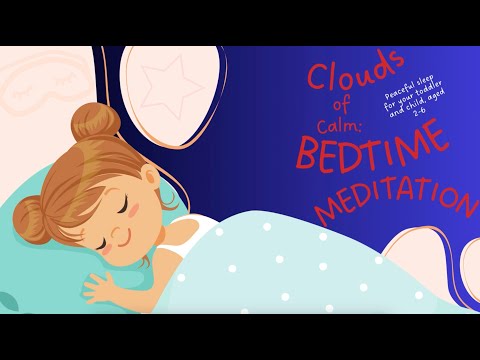 👶☁️ Clouds of Calm | Bedtime Meditation for Toddlers | 2-6 years | Peaceful Sleep 🌳😴