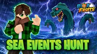 🔴LIVE : SEA EVENTS HUNT | BLOX FRUITS #KazeyoYT #Kazeyo #BloxFruits#Roblox