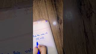 find the value of #subscribemychannel #mathtime #unfrez #successmotivation #support #learnmath#short