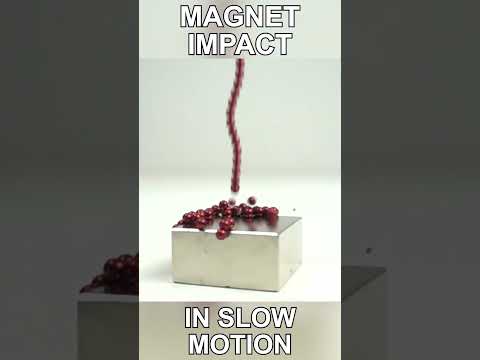 Magnetic Chain impact in Slow Motion | Magnetic Games