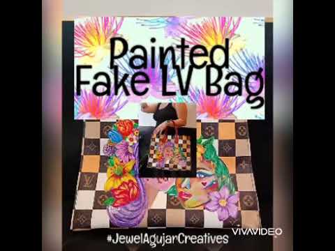Fake LV Bag Makeover!  😍