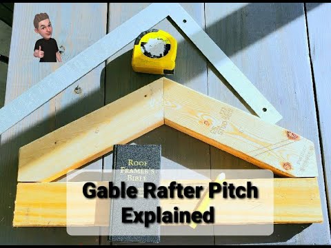 Gable Rafter Pitch Explained