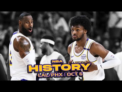 Los Angeles Lakers vs Phoenix Suns Full Breakdown| Bronny x Bron! | Oct 6, 2024