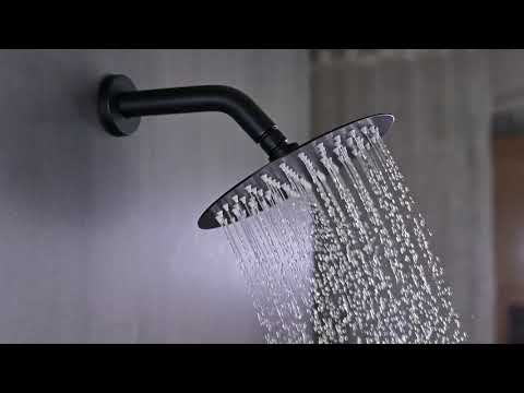 Bostingner Single Function Shower System, Round Rain Shower Head