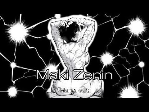 Maki Zenin Fan art edit 「Manga edit」 4k