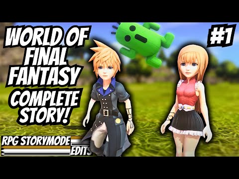 World of Final Fantasy – Complete Story Walkthrough Edited With No Commentary [4K 60fps] 1/2