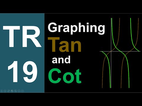 TR-19: Graphing Tangent and Cotangent (Trigonometry series by Dennis F. Davis)