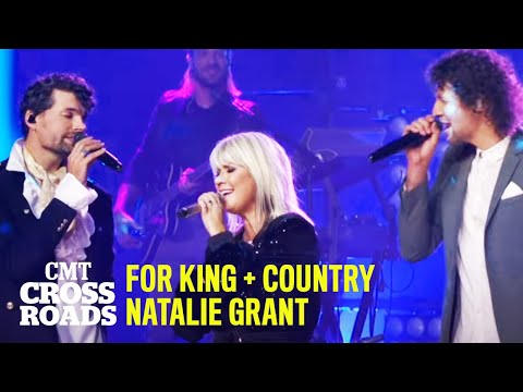 FOR KING + COUNTRY & Natalie Grant Perform "Silent Night" | CMT Crossroads Christmas| CMT Crossroads