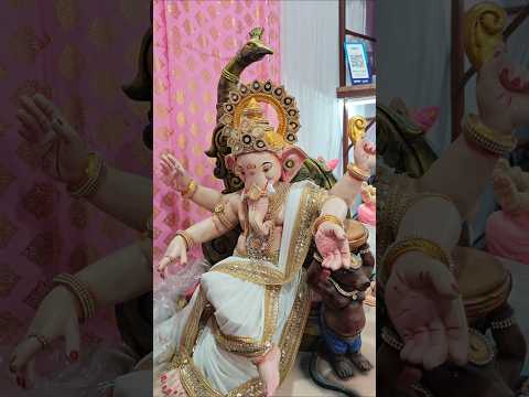 Ganpati murti shop🌺 Ganpati preparations❤️#ganpati #ganesh #festival