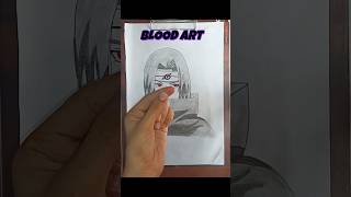 Itachi Last moment with my blood #itachi #death #bloodart #blood #anime #itachiuchiha #shorts #viral