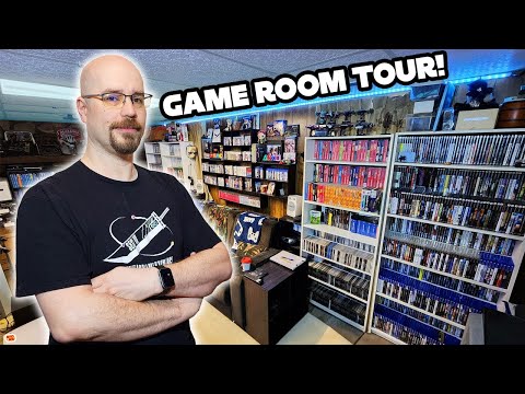 His Retro Game Collection Blew my MIND!