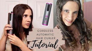 CORDLESS AUTOMATIC HAIR CURLER TUTORIAL AND TIPS