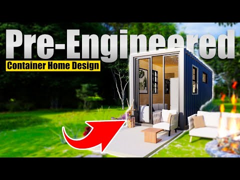 Pre-Engineered Shipping Container Home Plans – B1