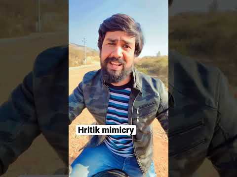 Hritik roshan mimicry👍🏻🎤.        #hritikroshan #mimicry 🤣🤣