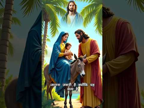 ऐसे हुआ था यीशु का जन्म || #jesus #christmas #viralvideo