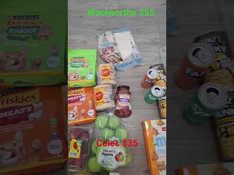Top up Shop! $85 back to school shop!! #groceryshop #familyfood #groceryshopping