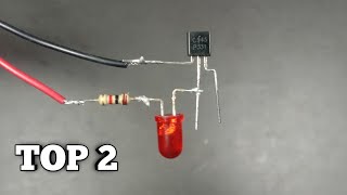 Top 2 Electronics Project With BC547 , Led & C945 - electronics projects