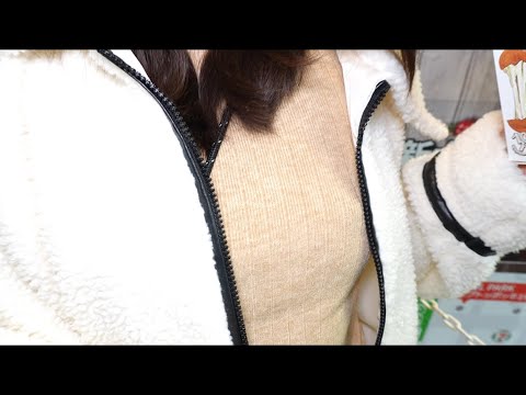 【ノーブラ散歩】初体験！憧れの場所で食べ歩きしてきました