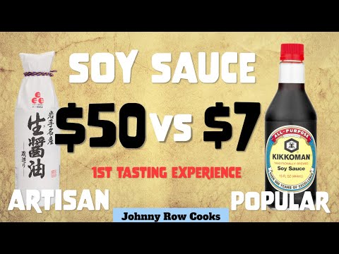 Artisan $50 Soy Sauce VS Kikkoman $7 Favorite | Johnny Row Cooks