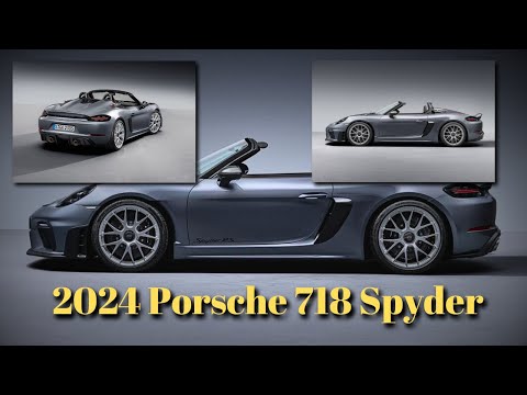 Unleashing the Power: First Drive of the 2024 Porsche 718 Spyder RS
