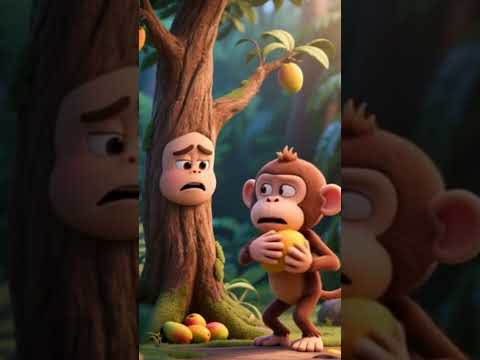 ""Story of Monkey And mango Tree""""#motivation #motivational #kids #lifelessons #kidslearning