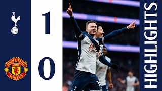 Tottenham Hotspur 1-0 Manchester United | Premier League Highlights |  James Maddison steps up!