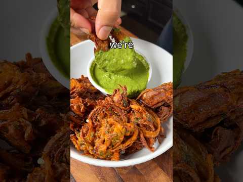 The BEST way to have onions - Onion Bhaji #Shorts