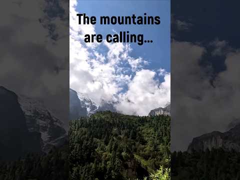 Mera Dil ❤️ Pahado main gum ho gaya. #mountains #trek #pahadi #yputubeshorts
