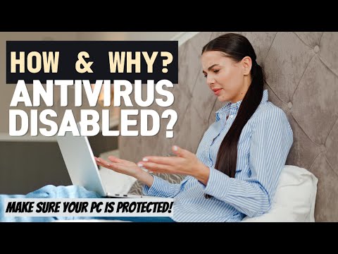 What to do if your Anti-virus  is automatically disabled.