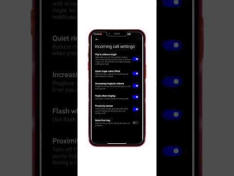 Call Settings | Incoming Calls Settings | Call Settings in Redmi Mobile
