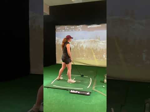 High School Senior Karra Tucker with 107mph cruising speed with her driver. #girlsgolf #swingspeed