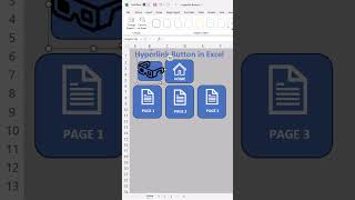Hyperlink Buttons in Excel #excel #hyperlink #button #link #philipsmithmedia