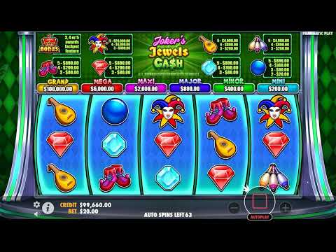 New Slot Joker’s Jewels Cash