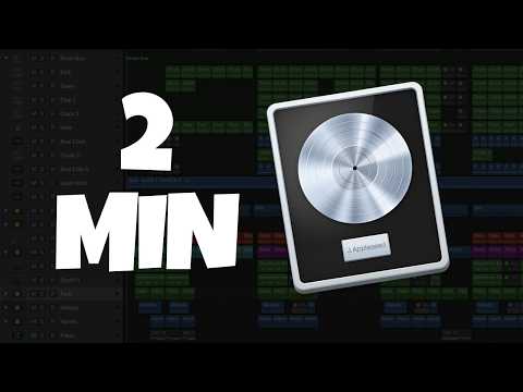 THE worlds shortest Logic Pro course you'll ever need